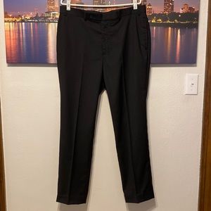 Mens Black Calvin Klein Dress Pants